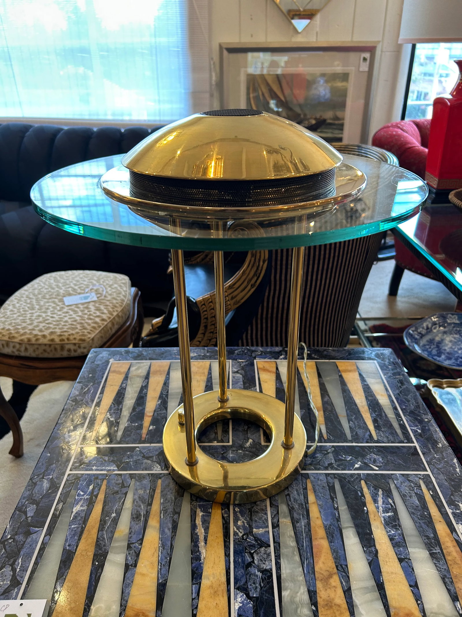 Vintage Robert Sonneman Saturn Table Lamp - 2