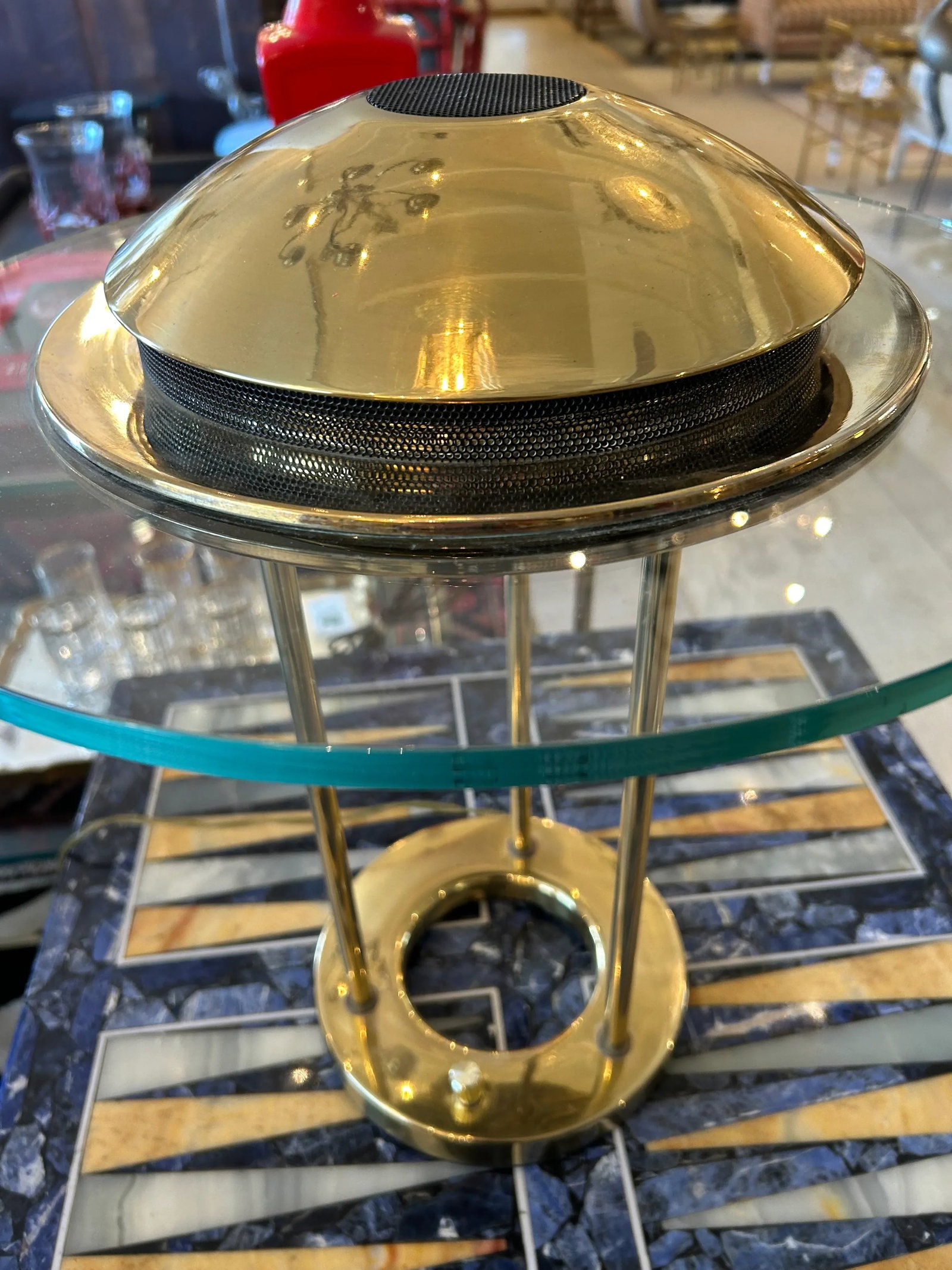Vintage Robert Sonneman Saturn Table Lamp - 3