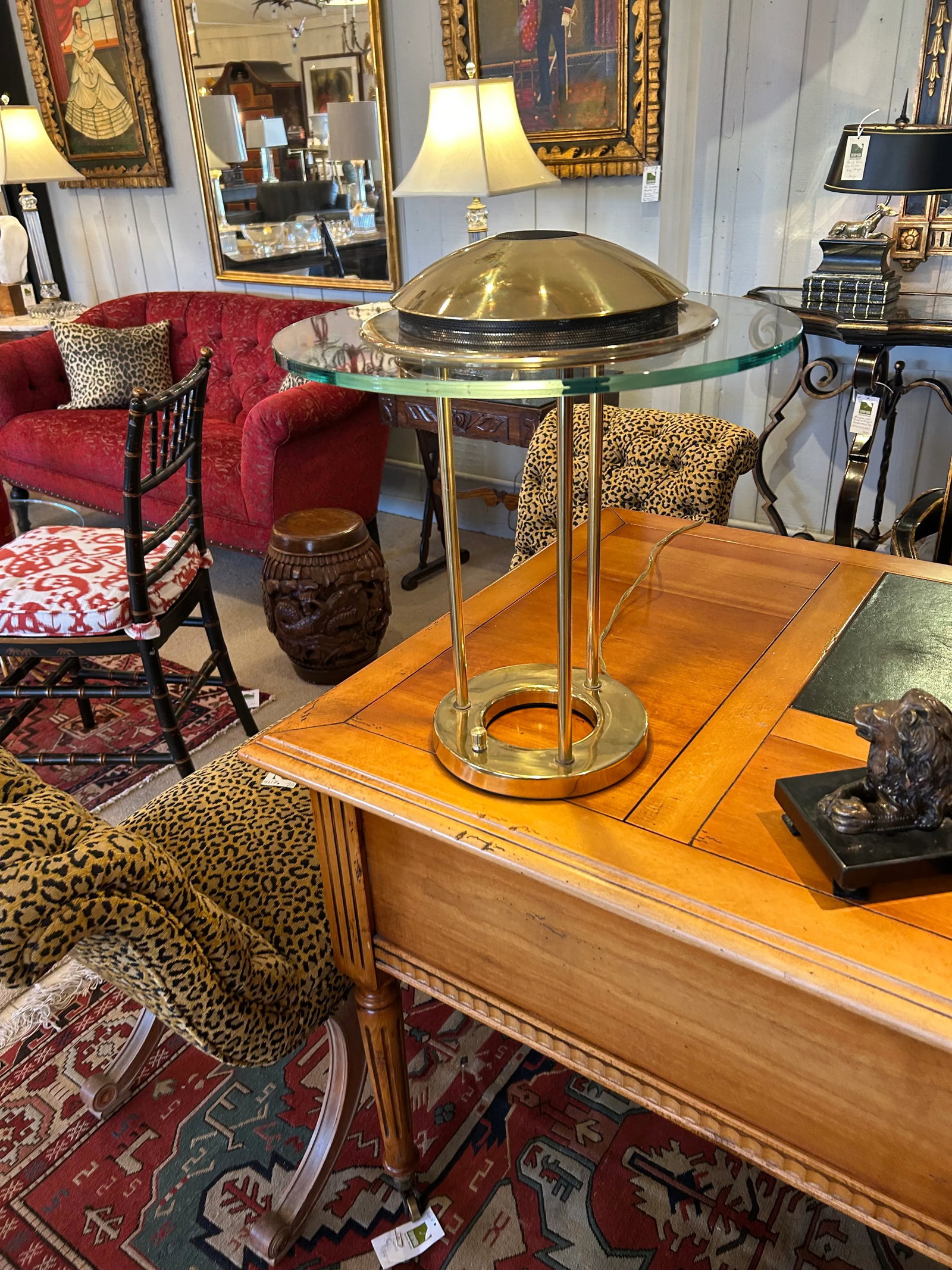 Vintage Robert Sonneman Saturn Table Lamp - 8