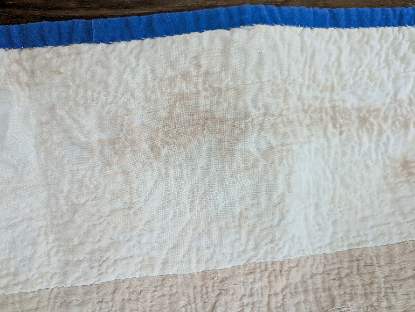 Antique Late 1800s Quilt of Mariner's Compass Pattern -Exceptionally Large Size for the Time - 15