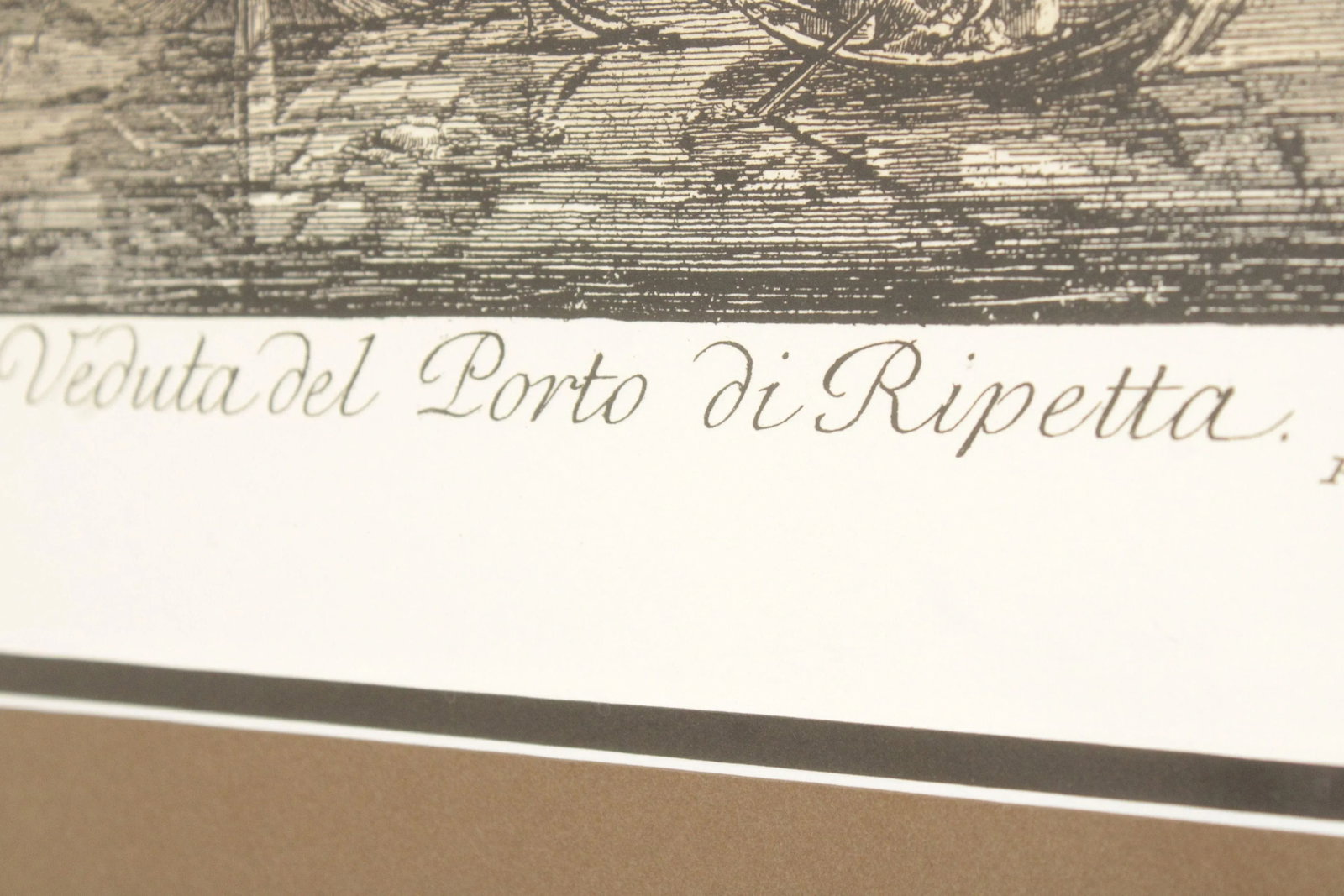 Italian 'Veduta del Porto di Ripetta' Lithograph, After Giovanni Battista Piranesi - 10