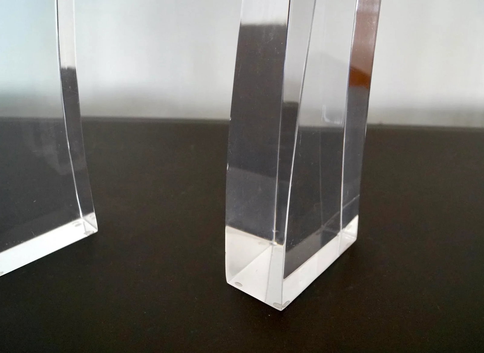 1960's Mid-Century Modern Lucite Sculptures - Set of Three - 12