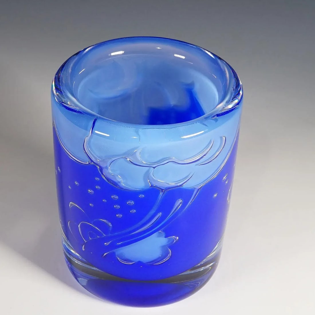 Massive Ariel Vase by Olle Alberius for Orrefors, Sweden 1987 - 4