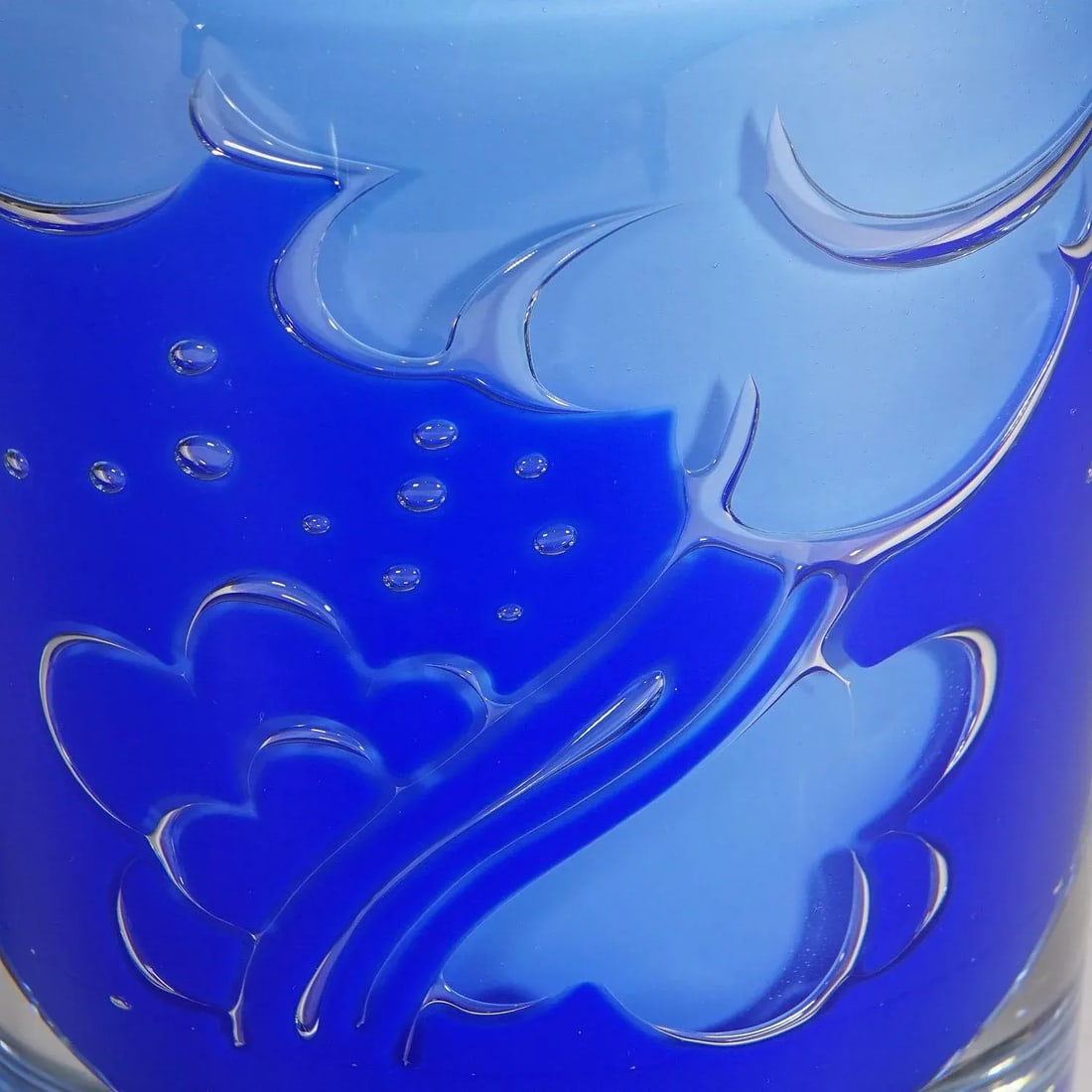 Massive Ariel Vase by Olle Alberius for Orrefors, Sweden 1987 - 6
