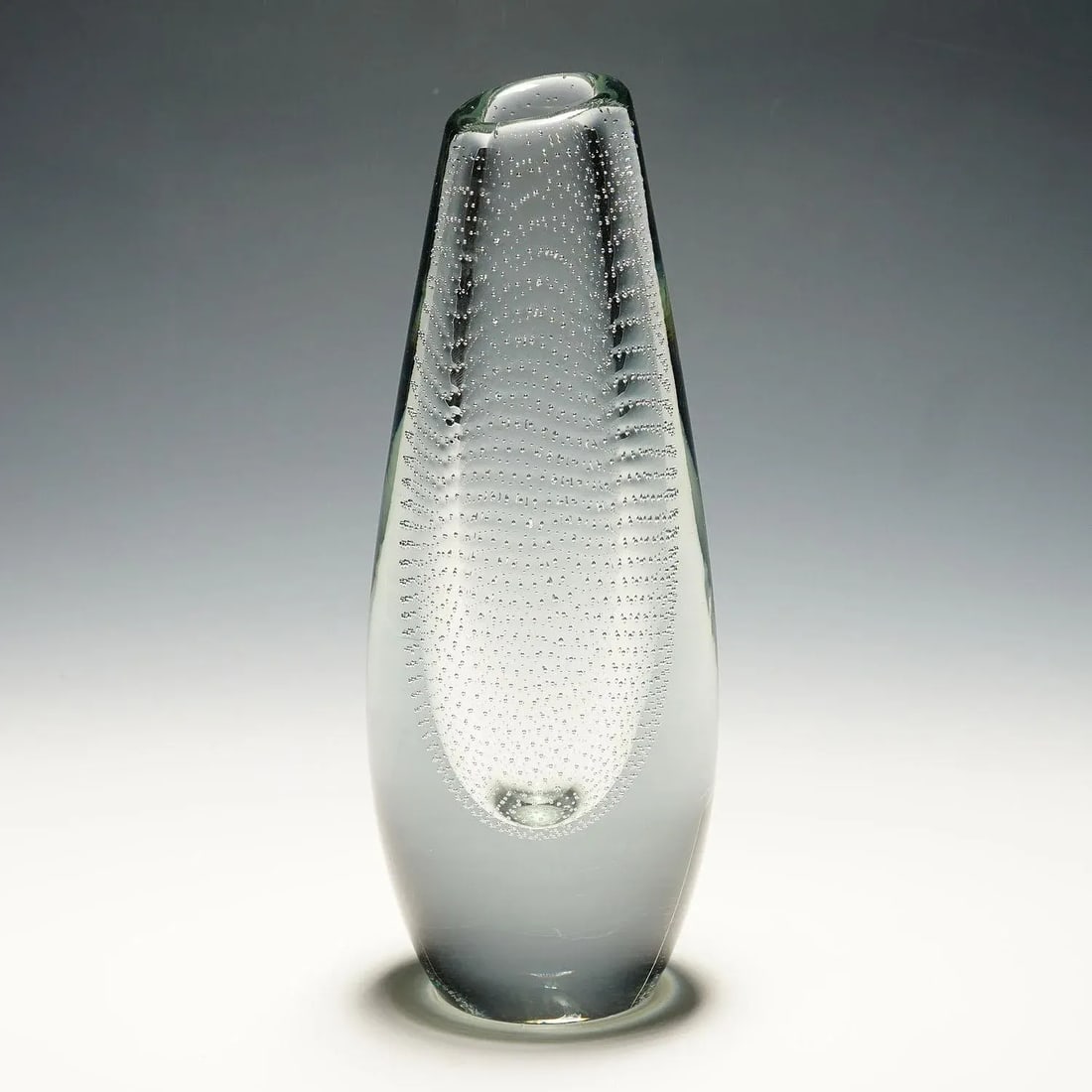 Vintage Art Glass Vase by Gunnel Nyman for Nuutajarvi Notsio - 2