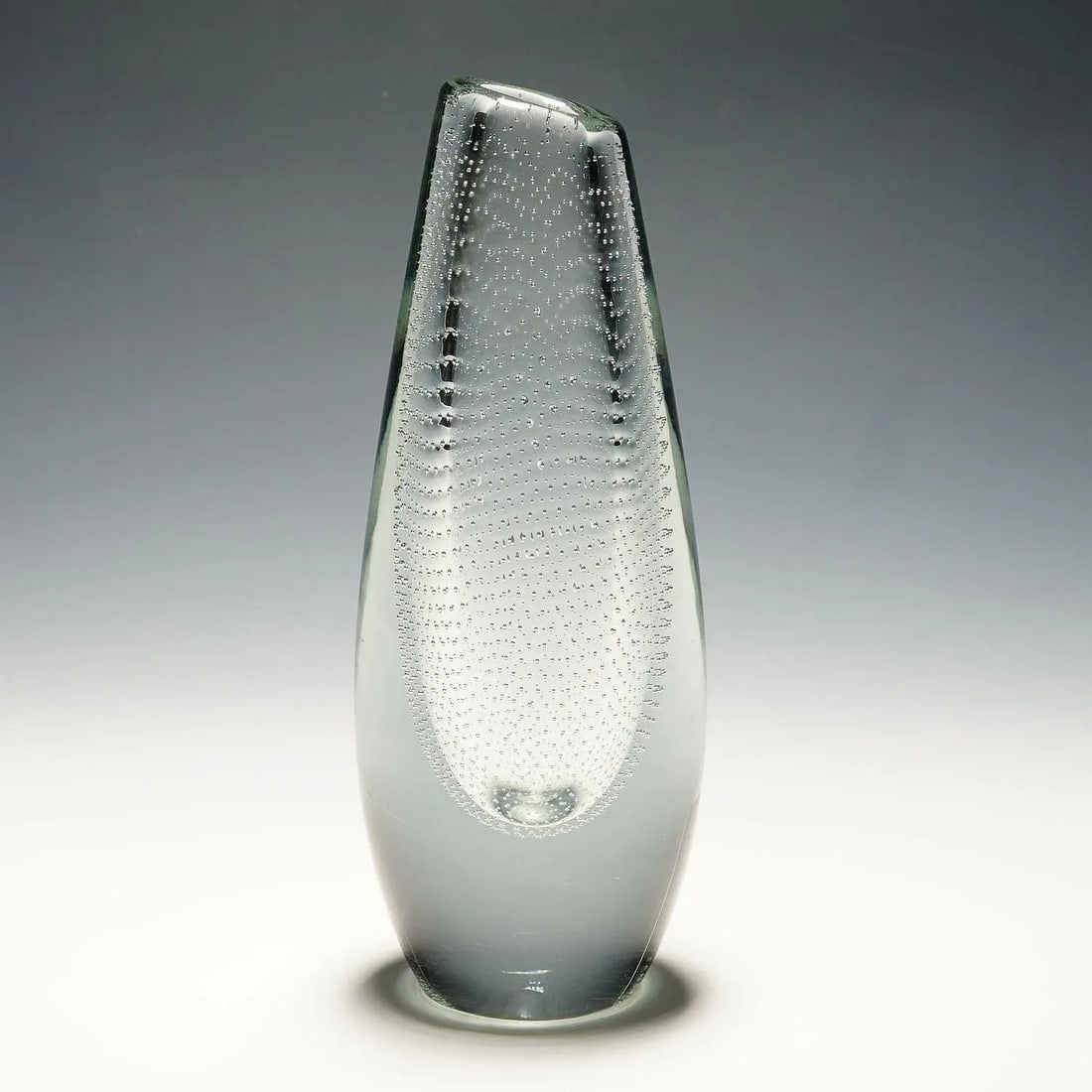 Vintage Art Glass Vase by Gunnel Nyman for Nuutajarvi Notsio - 3