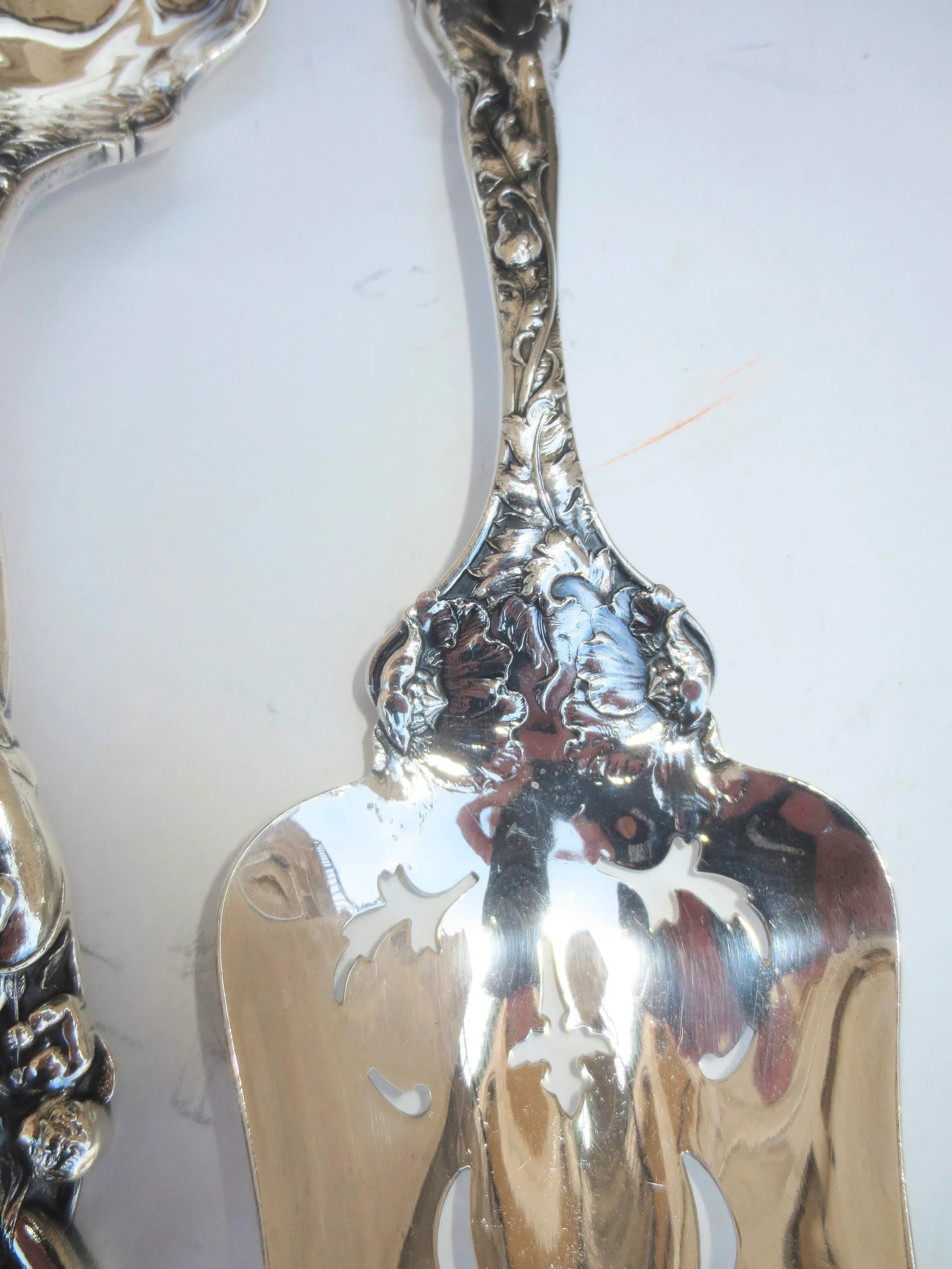 Love Disarmed Reed & Barton 1899 Sterling Silver -A Pair of 2 - 4