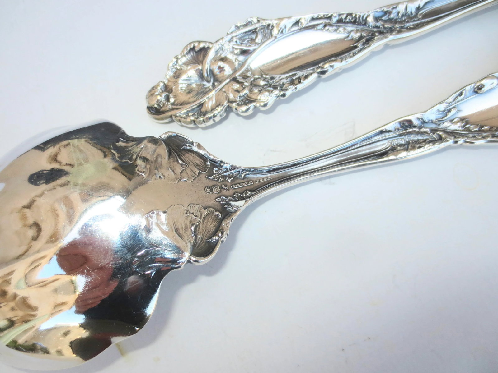 Love Disarmed Reed & Barton 1899 Sterling Silver -A Pair of 2 - 6
