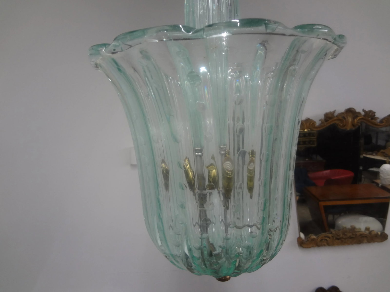 1970s Vintage Murano Glass Lantern by Barovier & Toso - 5