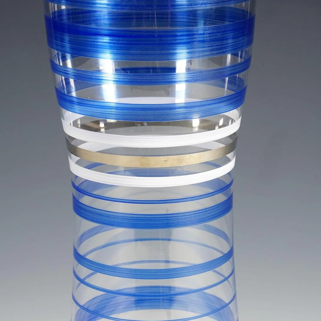 Vintage Art Glass Vase by Martti Rytkoenen for Orrefors, Sweden - 4