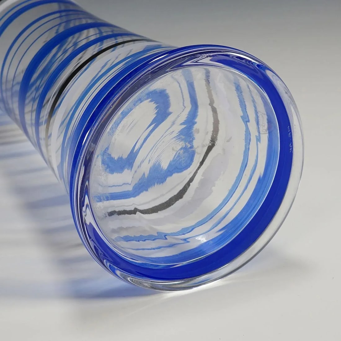 Vintage Art Glass Vase by Martti Rytkoenen for Orrefors, Sweden - 5