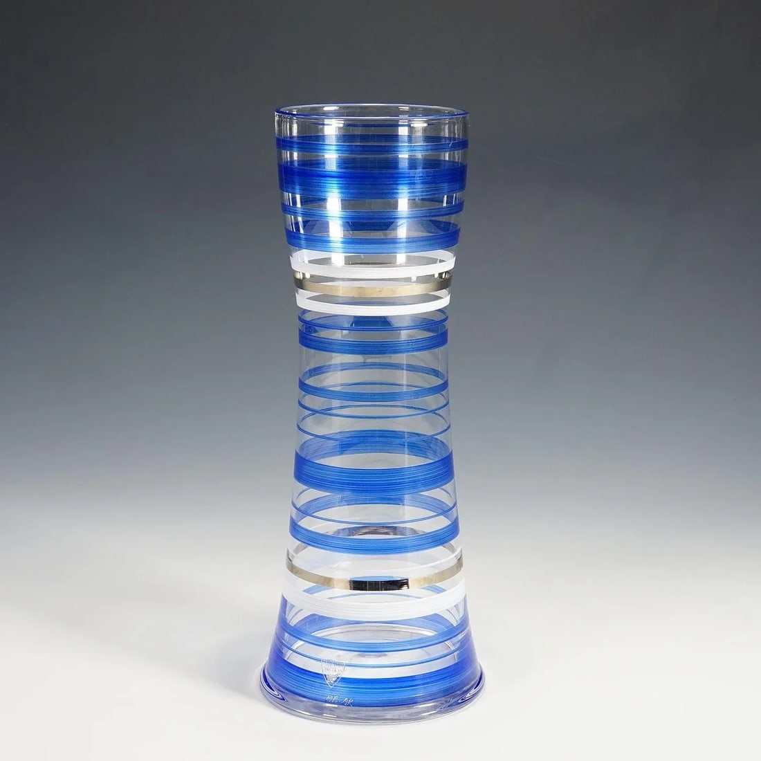 Vintage Art Glass Vase by Martti Rytkoenen for Orrefors, Sweden - 7
