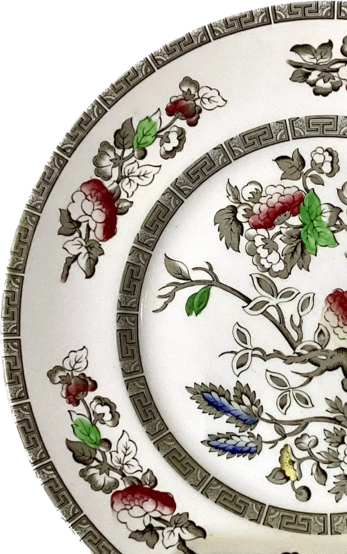 Set of Ridgeway of Staffordshire England "Indian Tree" Plates - 3