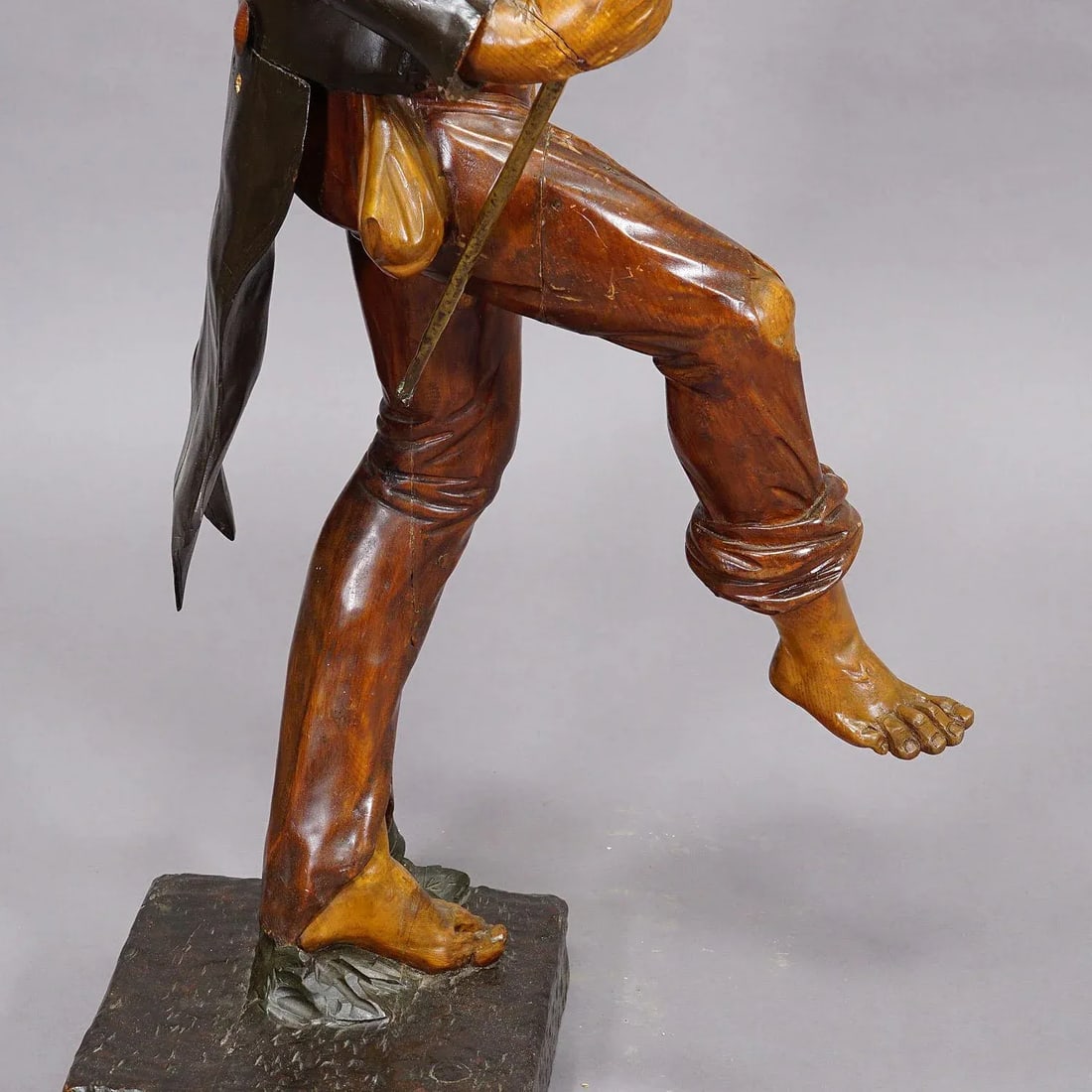 Large Antique Statue of a French Freedom Fighter Ca. 1920s - 11