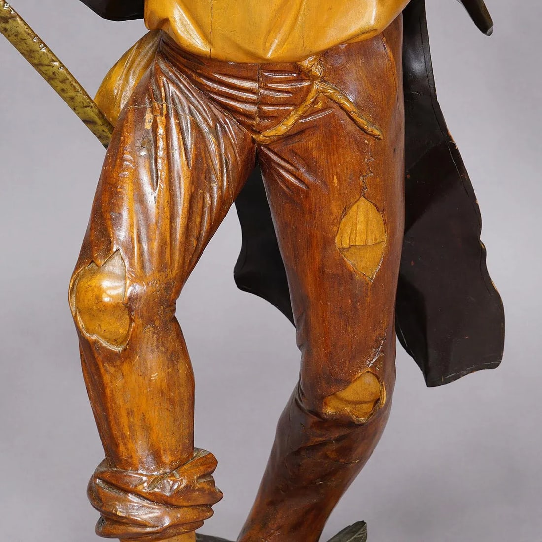 Large Antique Statue of a French Freedom Fighter Ca. 1920s - 9