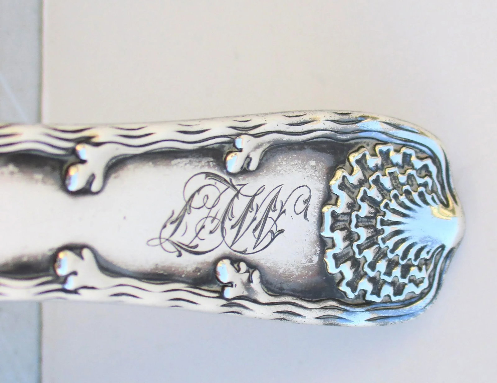 Tiffany Sterling Silver Wave Edge Server Circa 1890s - 2