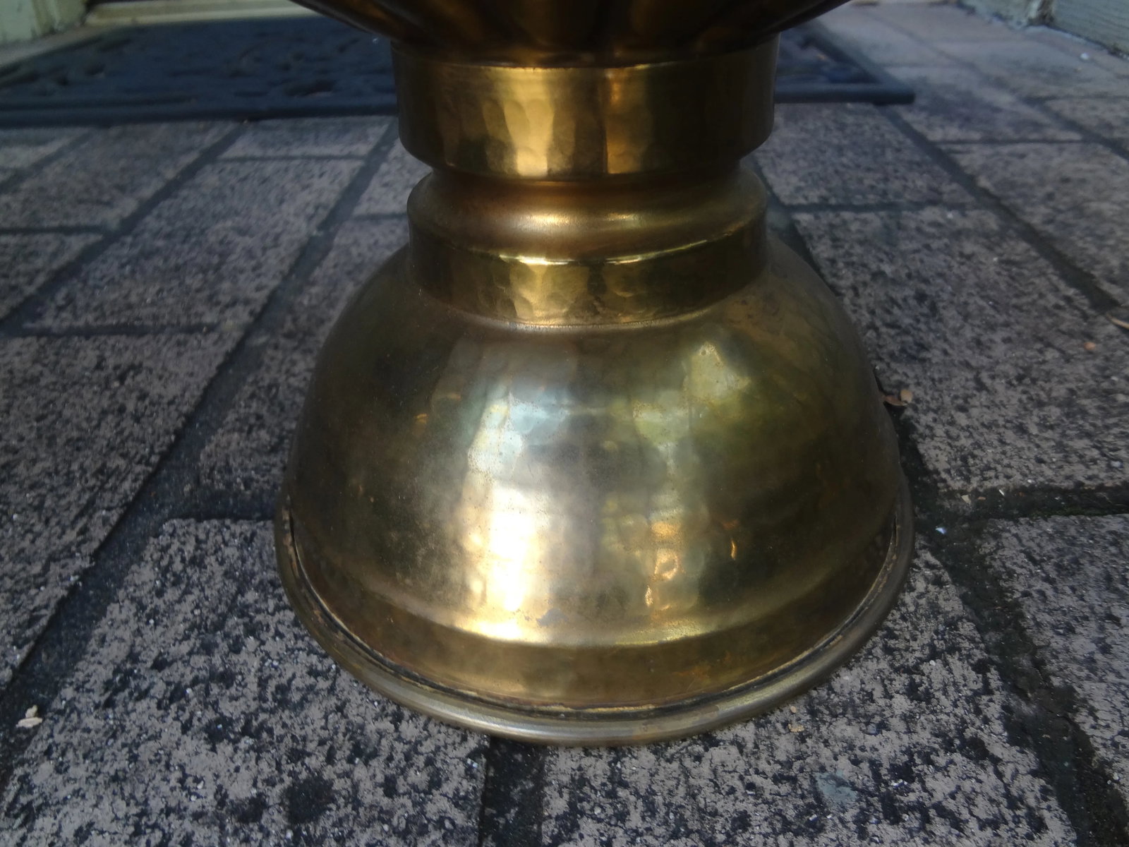 Pair of Vintage Italian Brass Wine or Champagne Coolers - 8