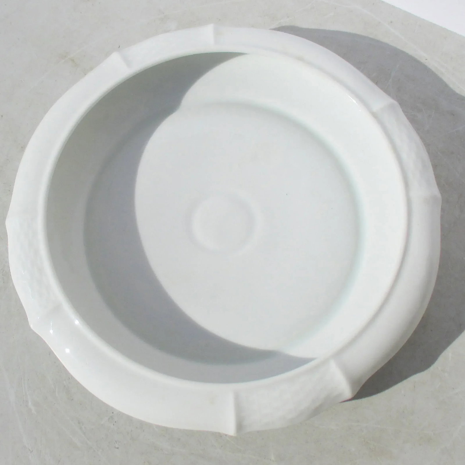 Rosenthal Blanc De Chine Flower Bowl Circa 1930s - 4