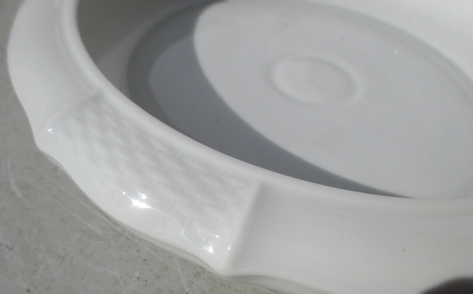 Rosenthal Blanc De Chine Flower Bowl Circa 1930s - 5