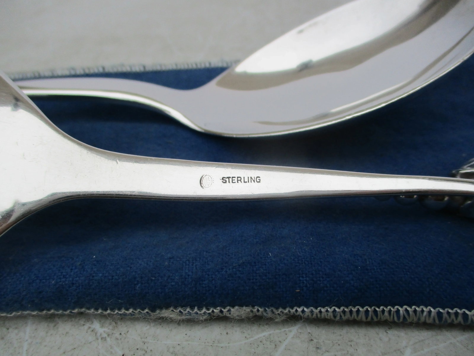 Georg Jensen "Blossom" Serving Set Circa 1930s. - Set of 2 - 4