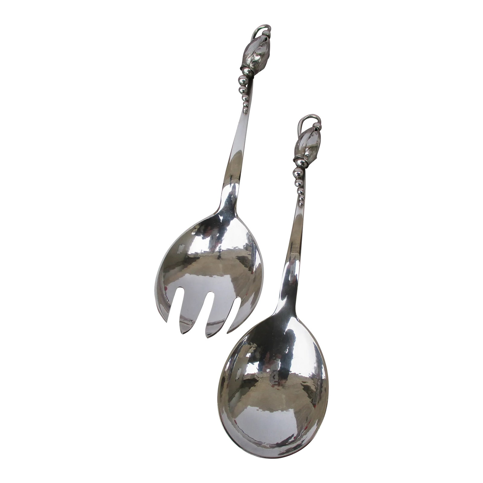 Georg Jensen Blossom Pattern #84 - Pair of 2 (1 of 6)