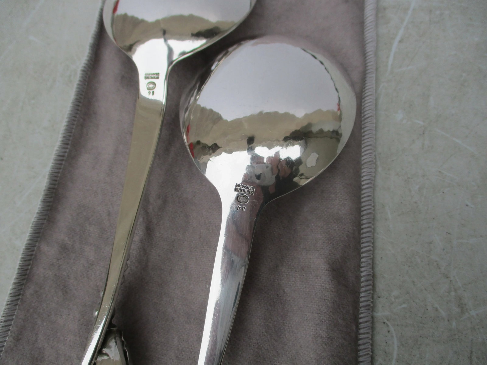 Georg Jensen Blossom Pattern #84 - Pair of 2 - 5