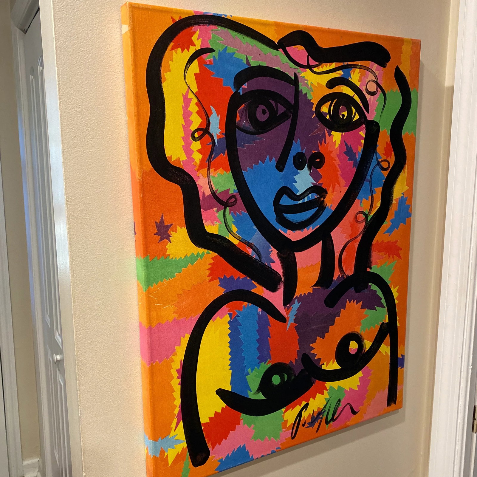 Berlin Days Original Artwork by Peter Robert Keil Abstract Portraiture - 4