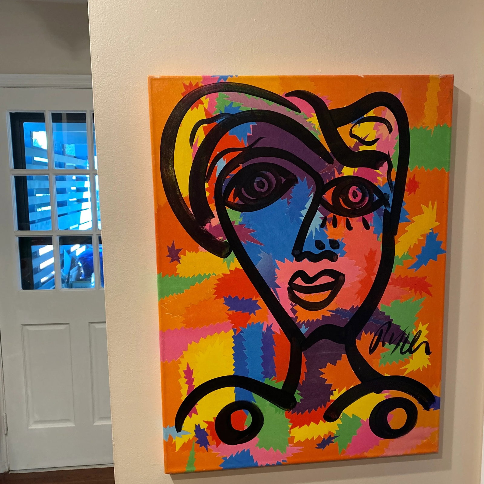 Berlin Days Original Artwork by Peter Robert Keil Abstract Portraiture - 5