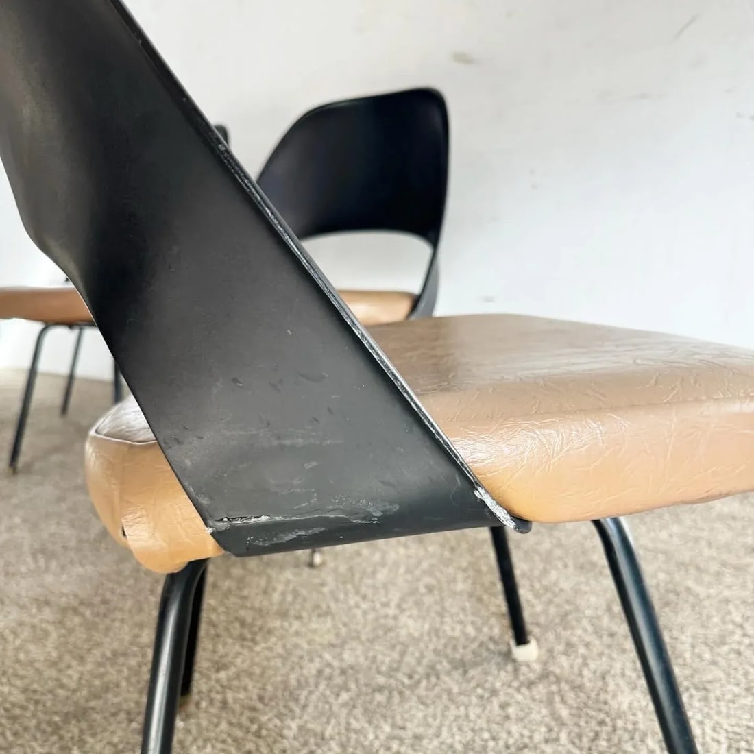 Mid Century Modern Eero Saarinen Model 42 Style Dining Chairs - Set of 4 - 6