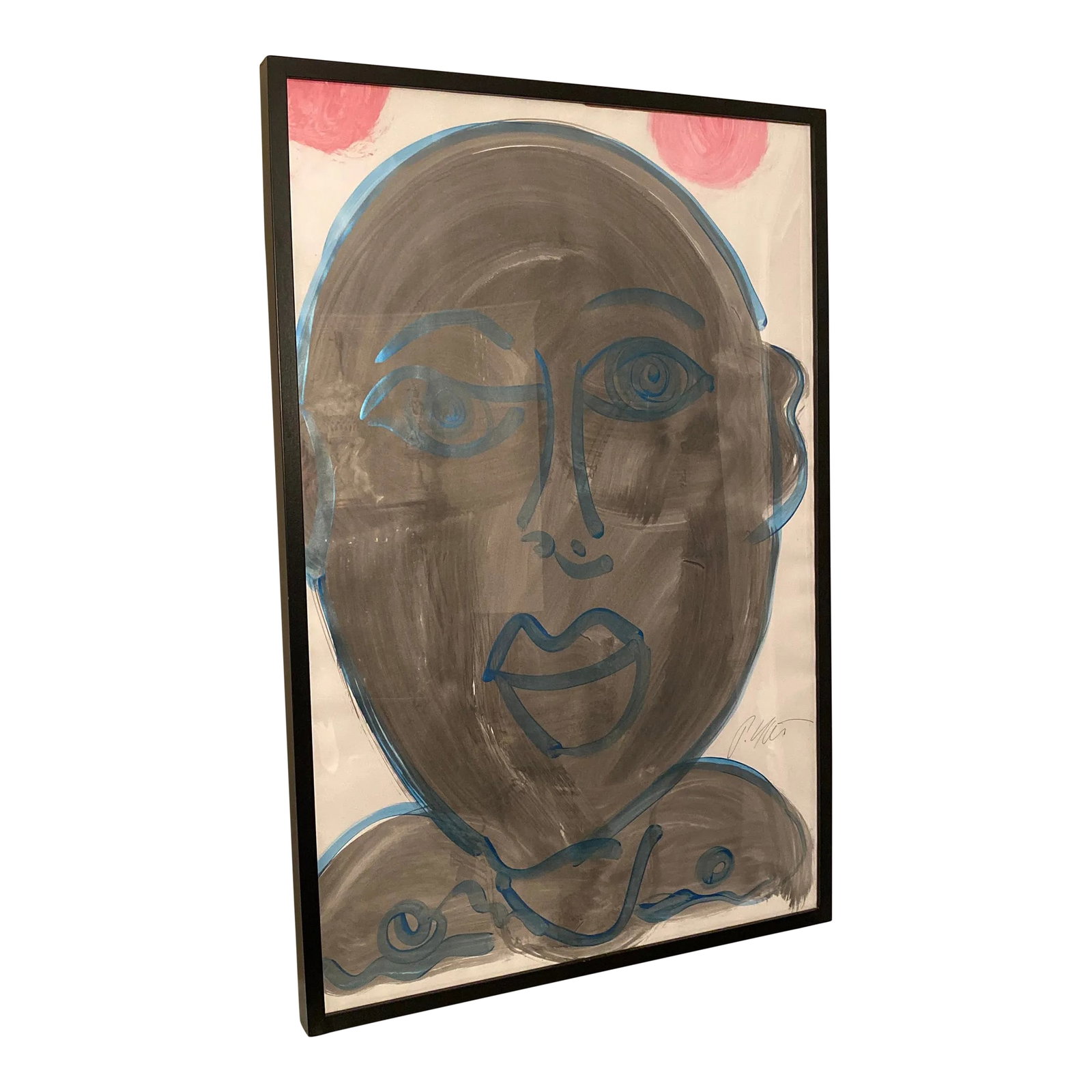 Vintage Abstract Portraiture; Original Artwork by Peter Keil: Fantastic original paintings by Listed world renowned artist Peter Robert Keil (born 1942 Germany) Peter has self proclaimed to be the last of the living legend artists working in his career with