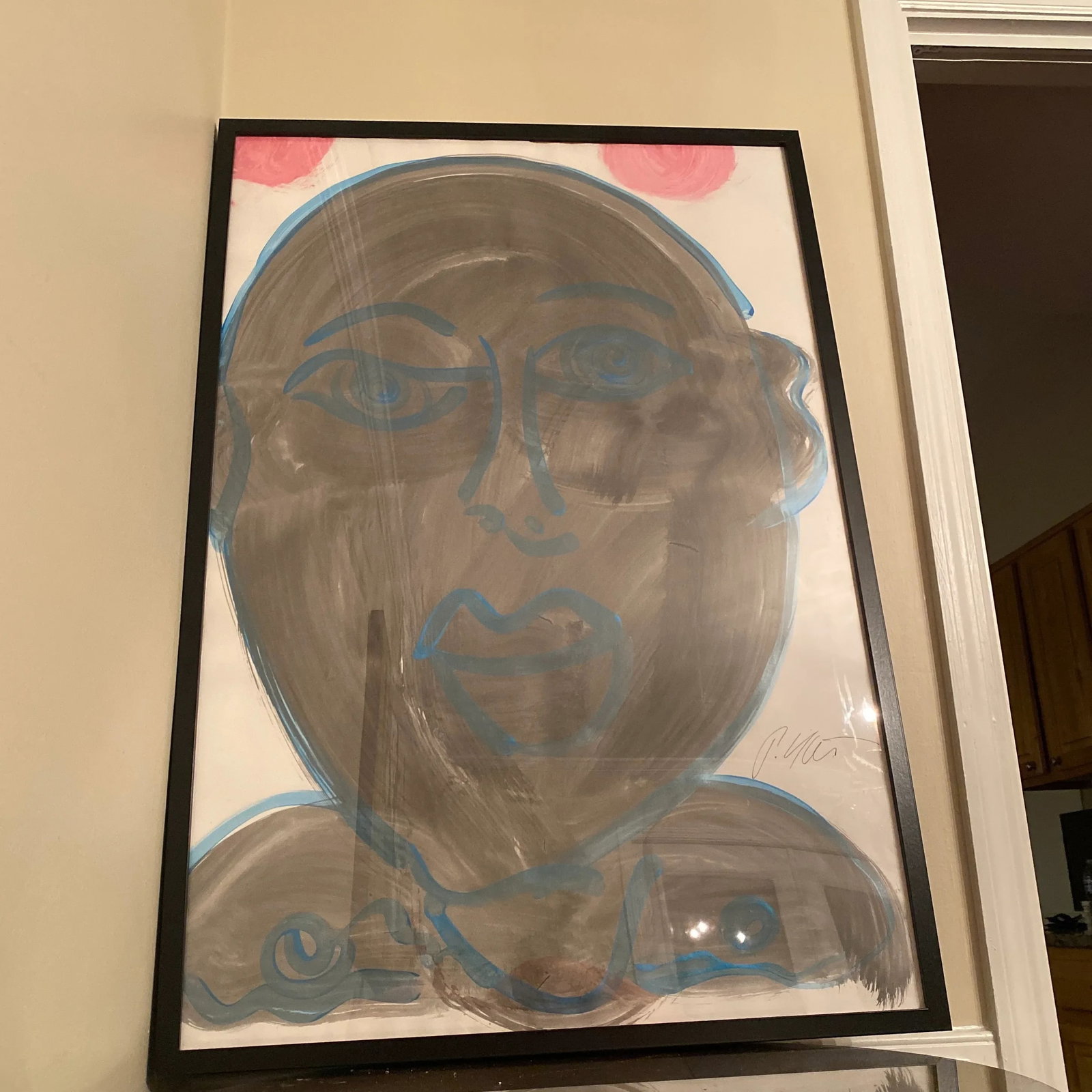Vintage Abstract Portraiture; Original Artwork by Peter Keil - 2