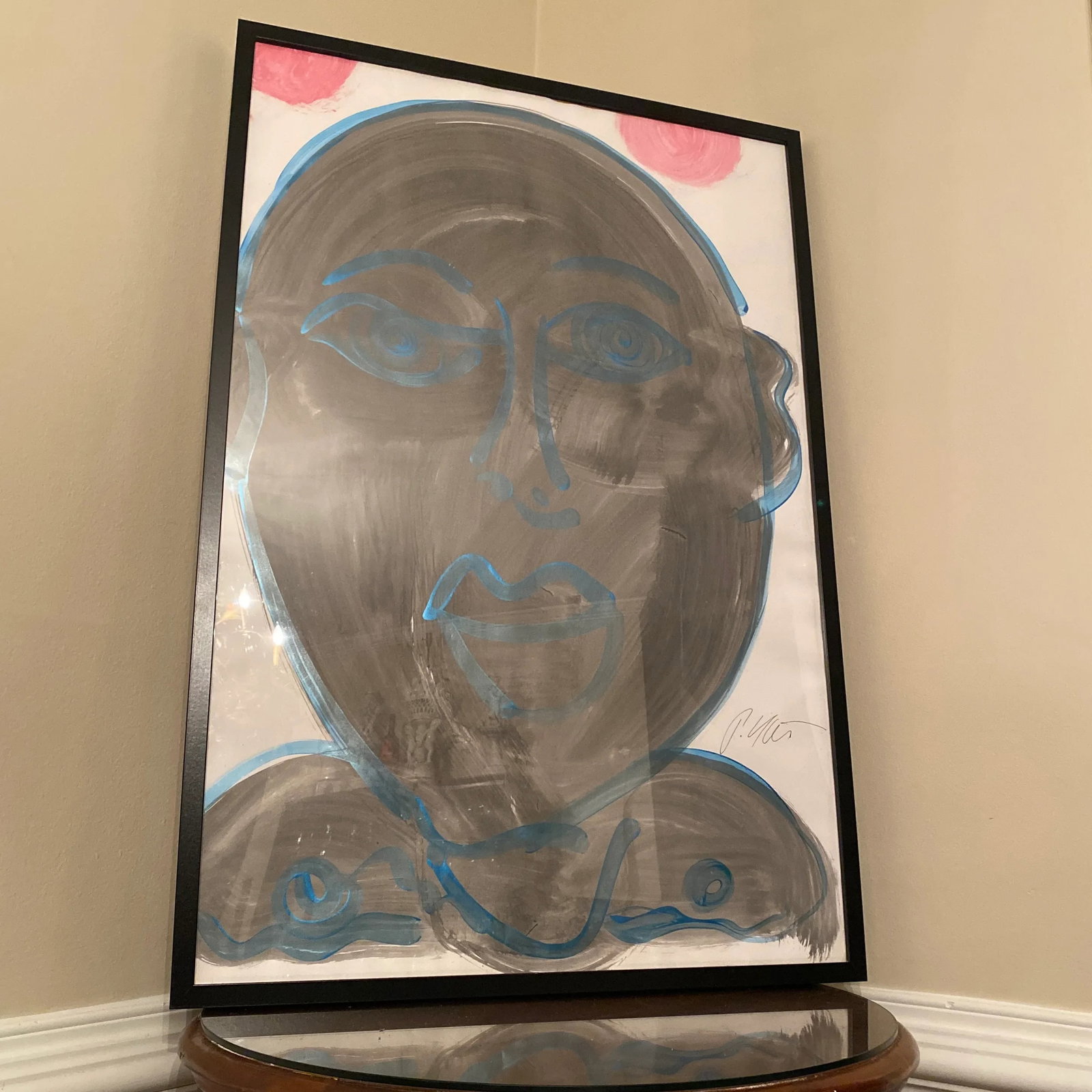 Vintage Abstract Portraiture; Original Artwork by Peter Keil - 4