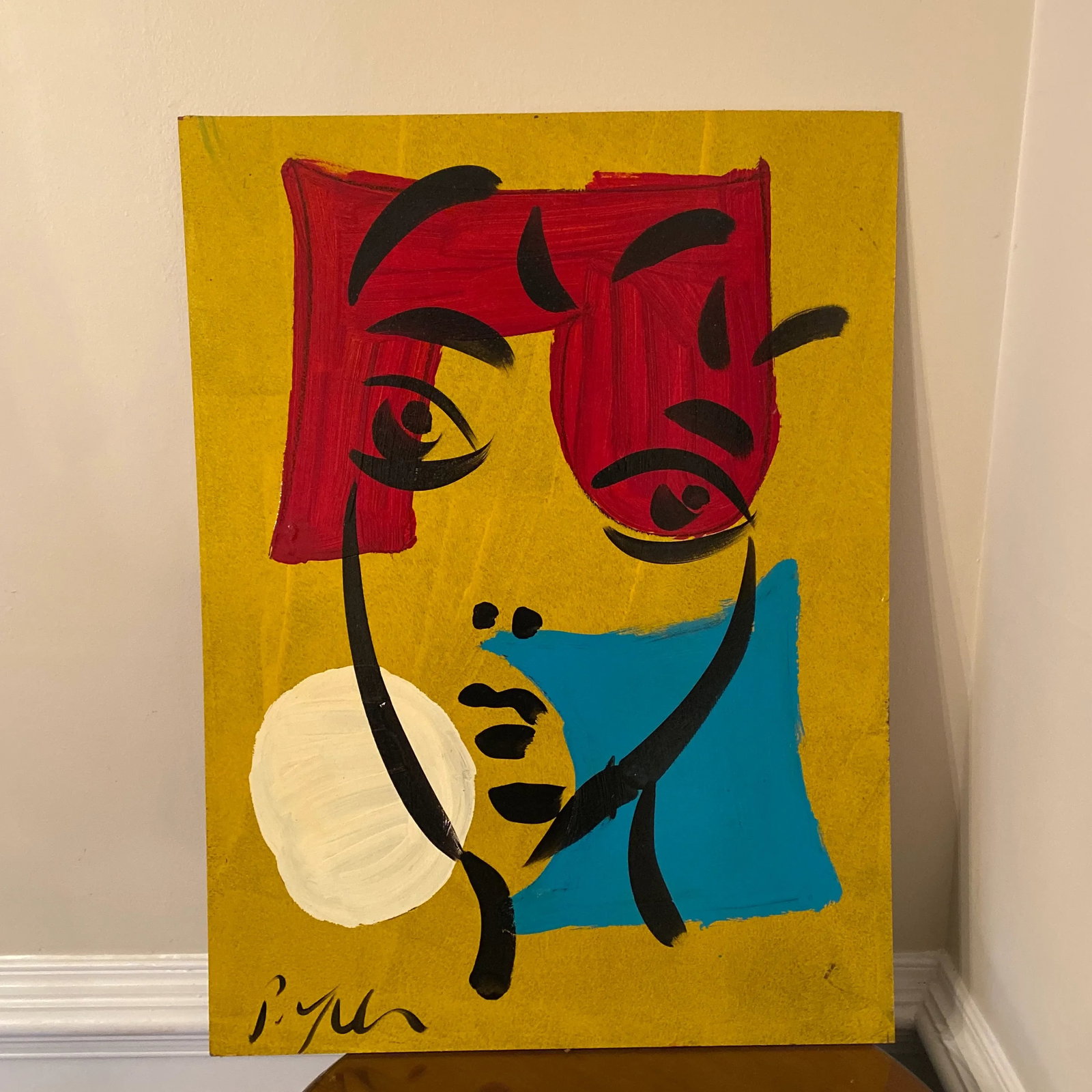Abstract Peter Keil Original Acrylic on Board Painting ~ a Pair - 3