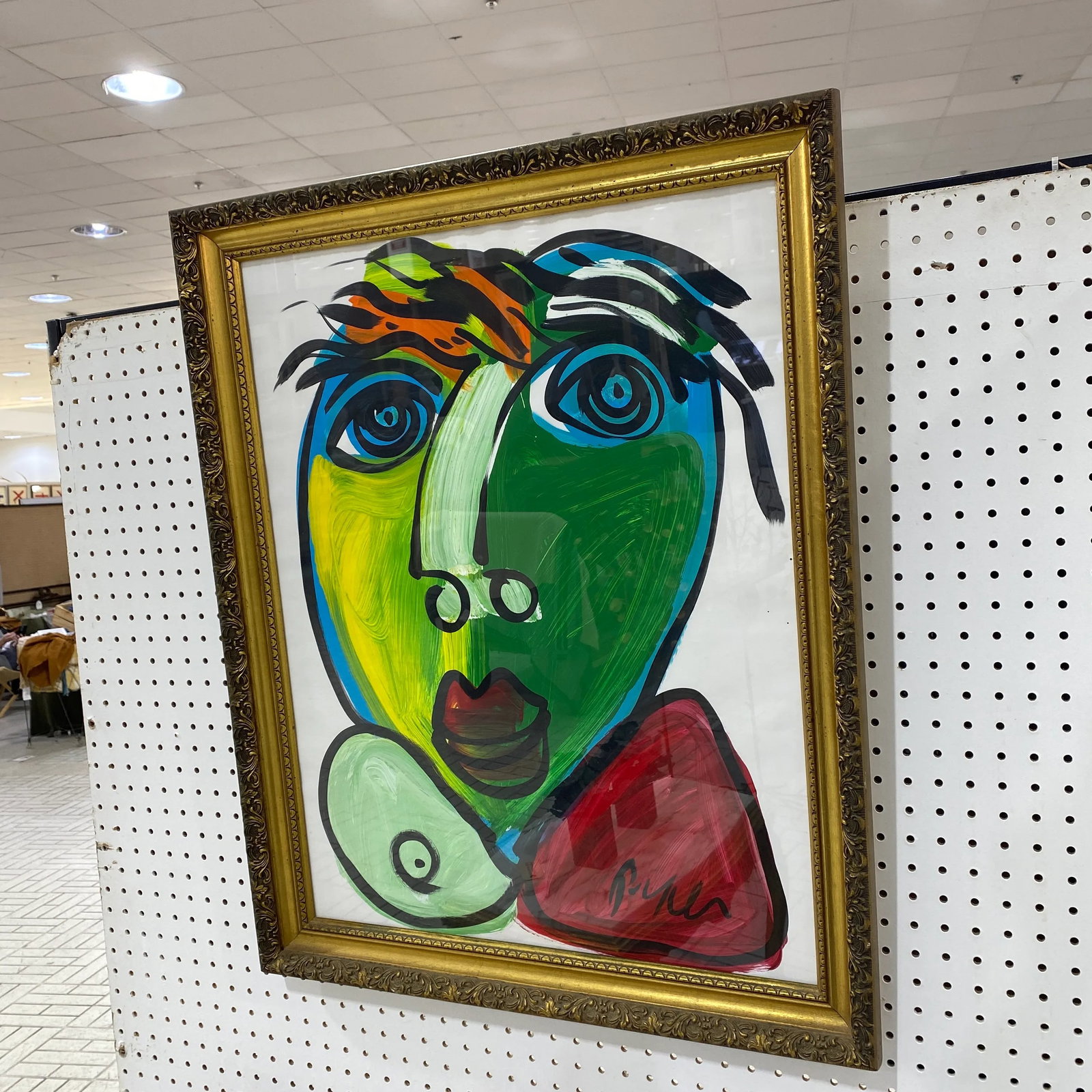 Vintage Abstract Portraiture; Original Artwork by Peter Robert Keil - 5