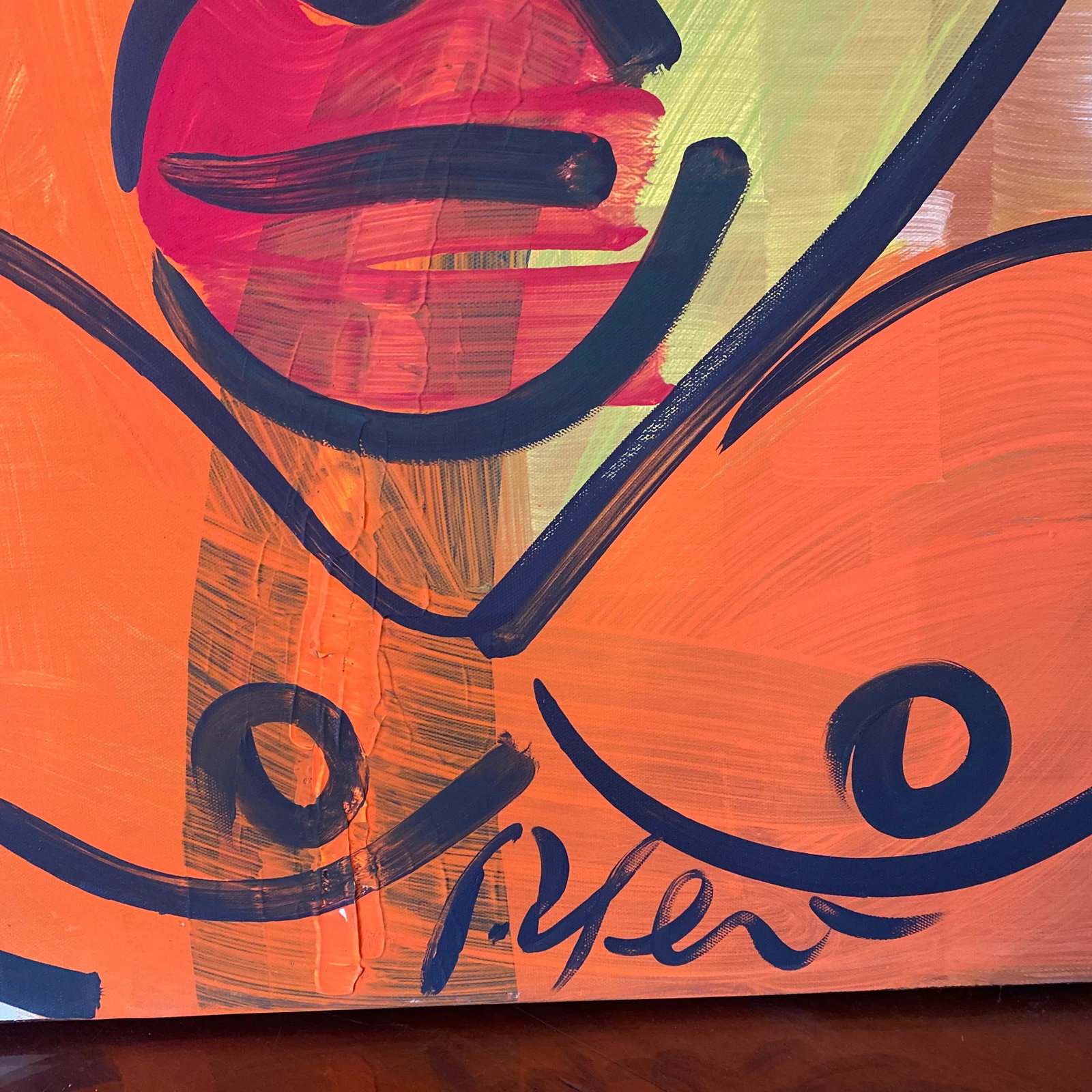 Vintage Abstract Portraiture; Original Artwork by Peter Robert Keil - 3