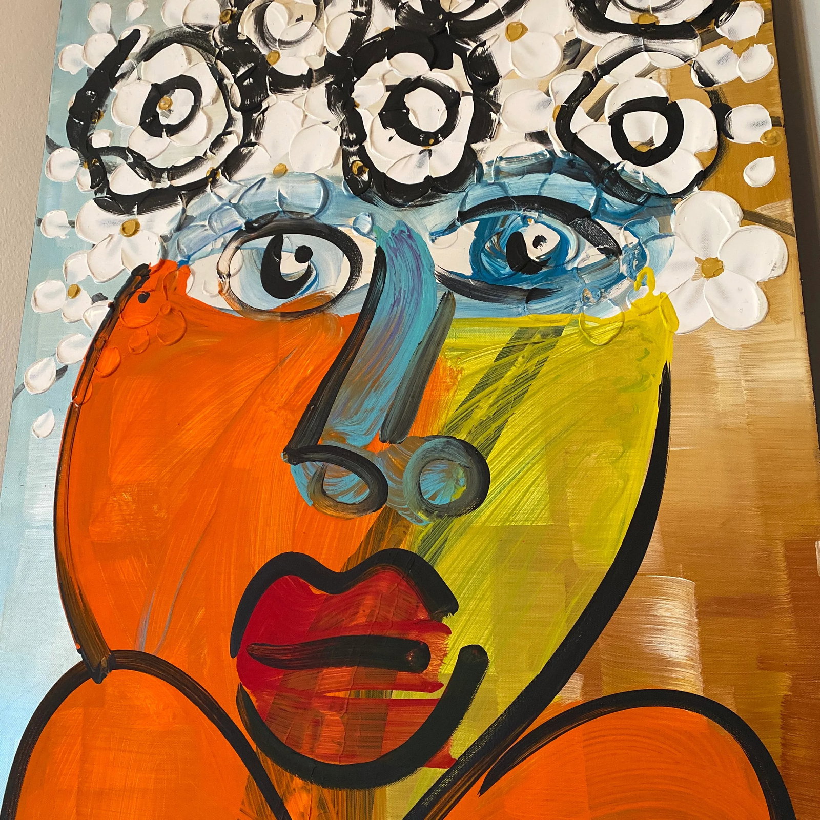 Vintage Abstract Portraiture; Original Artwork by Peter Robert Keil - 4