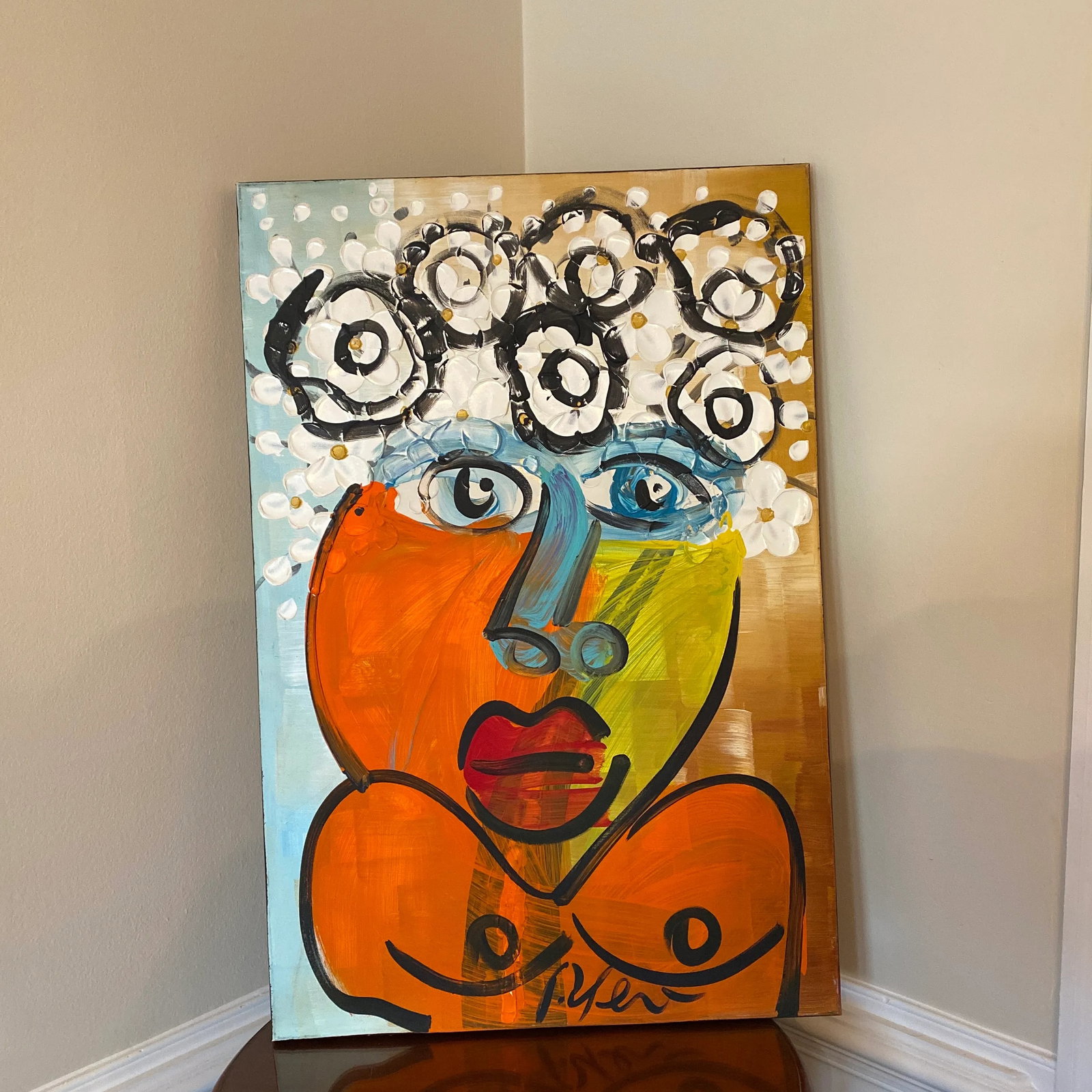 Vintage Abstract Portraiture; Original Artwork by Peter Robert Keil - 5