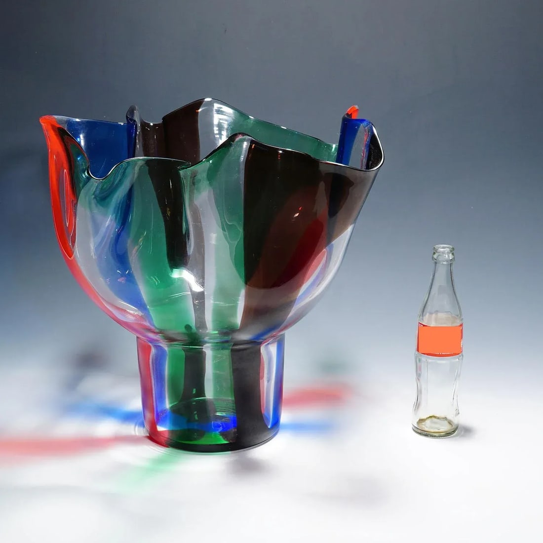 Large Venini Vase 'Kukinto', Designed by Timo Sarpaneva in 1991 - 12