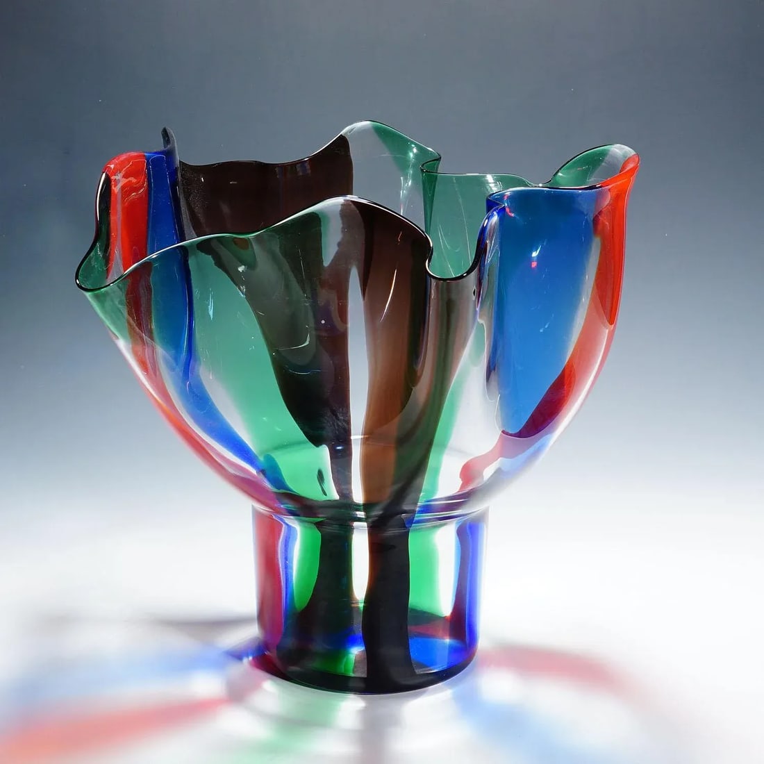 Large Venini Vase 'Kukinto', Designed by Timo Sarpaneva in 1991 - 2