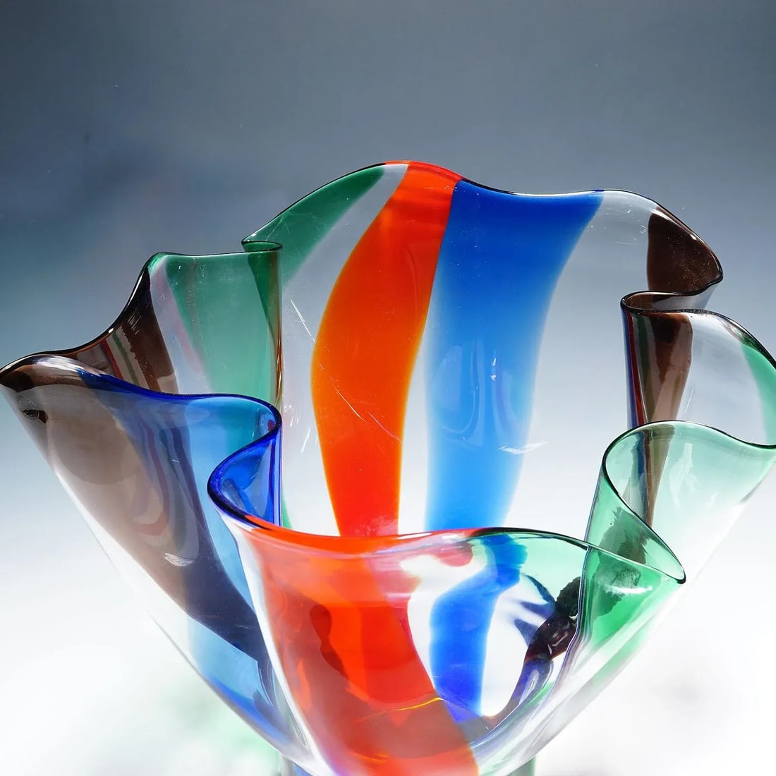 Large Venini Vase 'Kukinto', Designed by Timo Sarpaneva in 1991 - 6