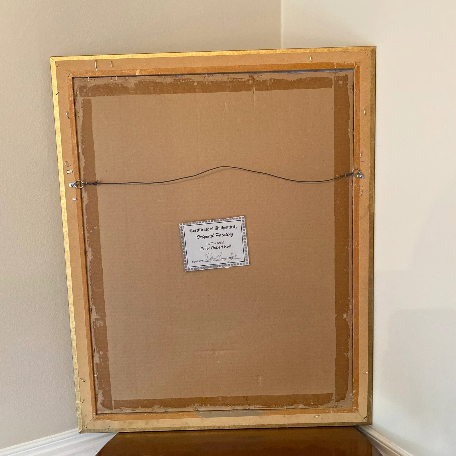Abstract Peter Keil Original Oil Painting - 9
