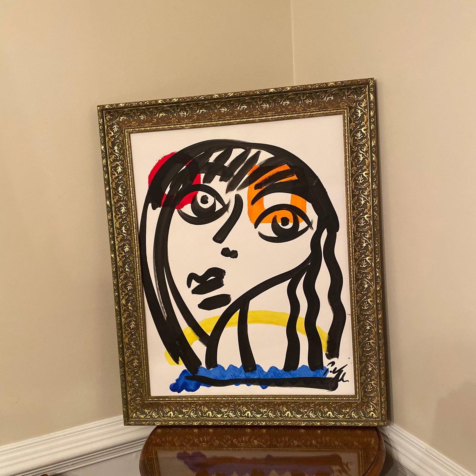 Vintage Abstract Portraiture; Original Artwork by Peter Robert Keil - 3