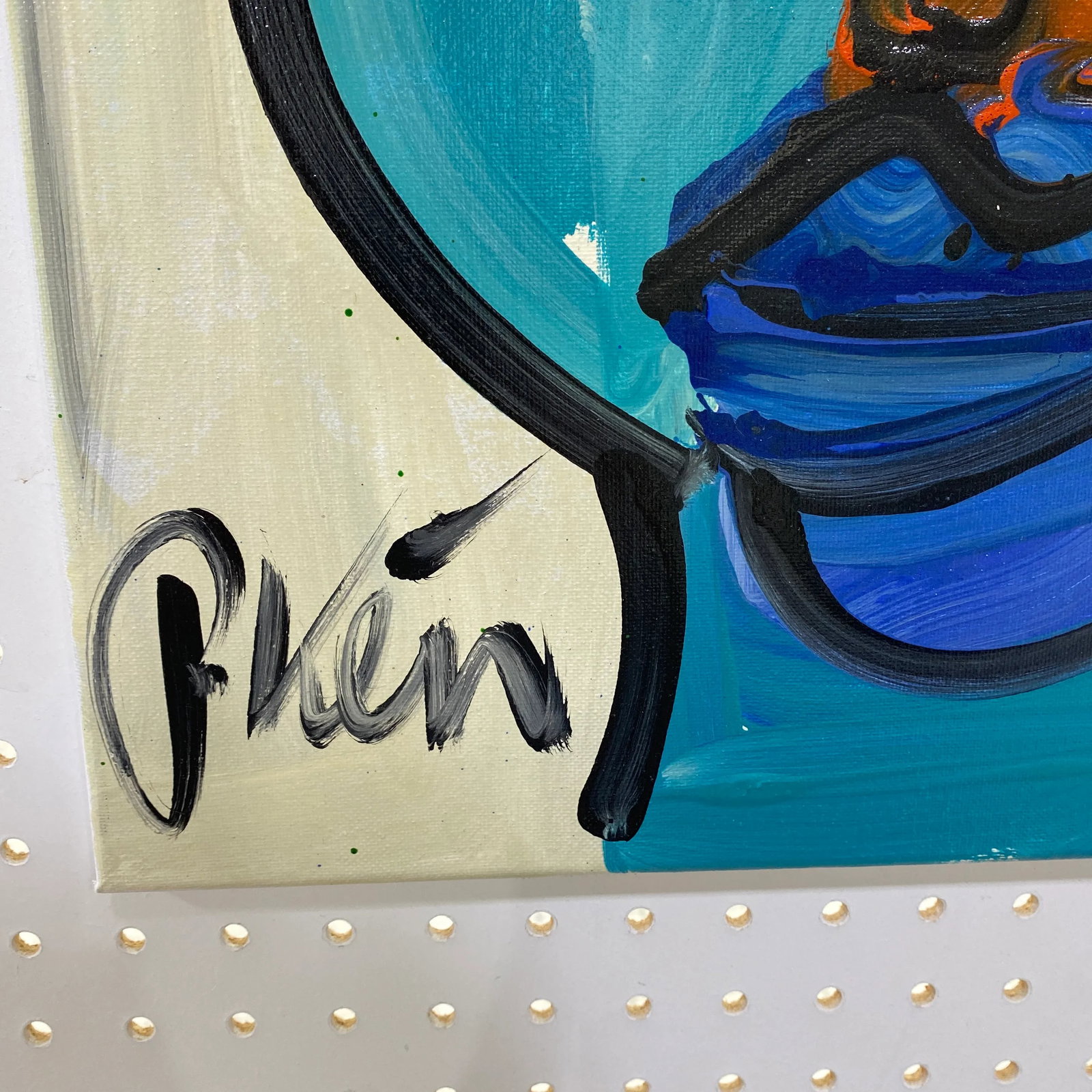 Vintage Abstract Portraiture; Original Artwork by Peter Robert Keil - 4
