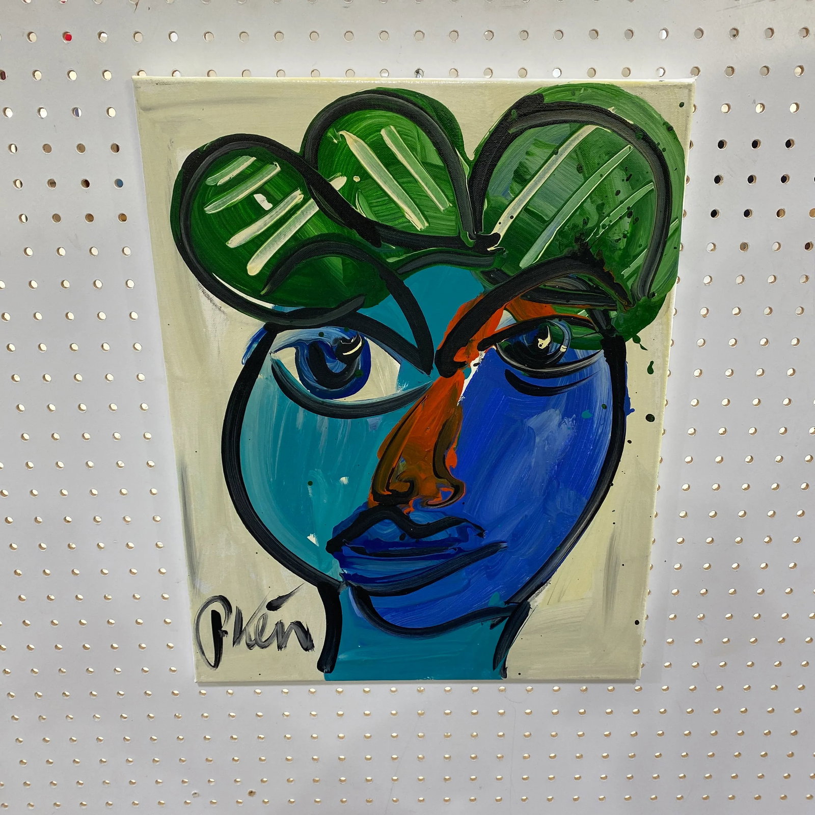 Vintage Abstract Portraiture; Original Artwork by Peter Robert Keil - 5
