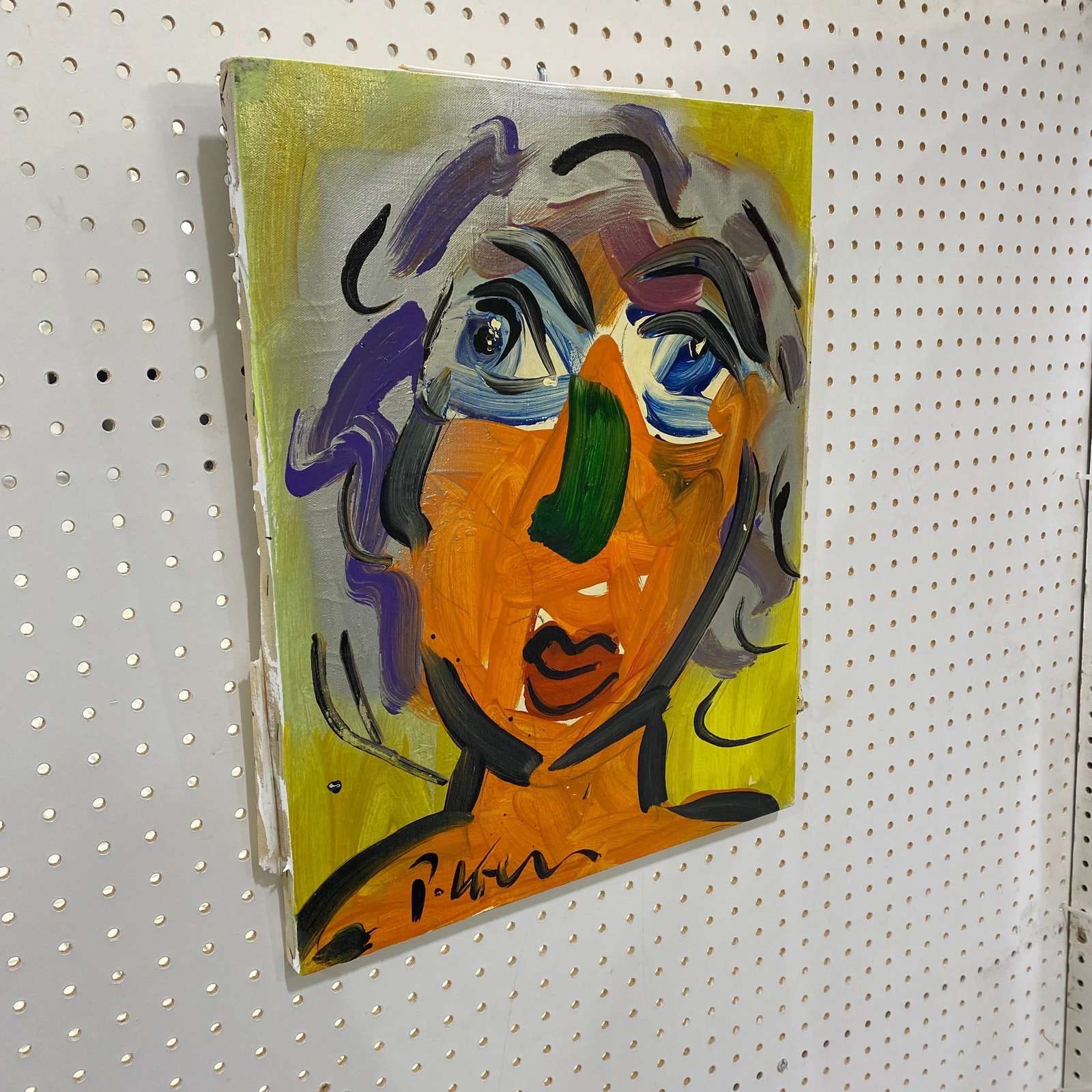 Vintage Abstract Portraiture; Original Artwork by Peter Robert Keil - 2