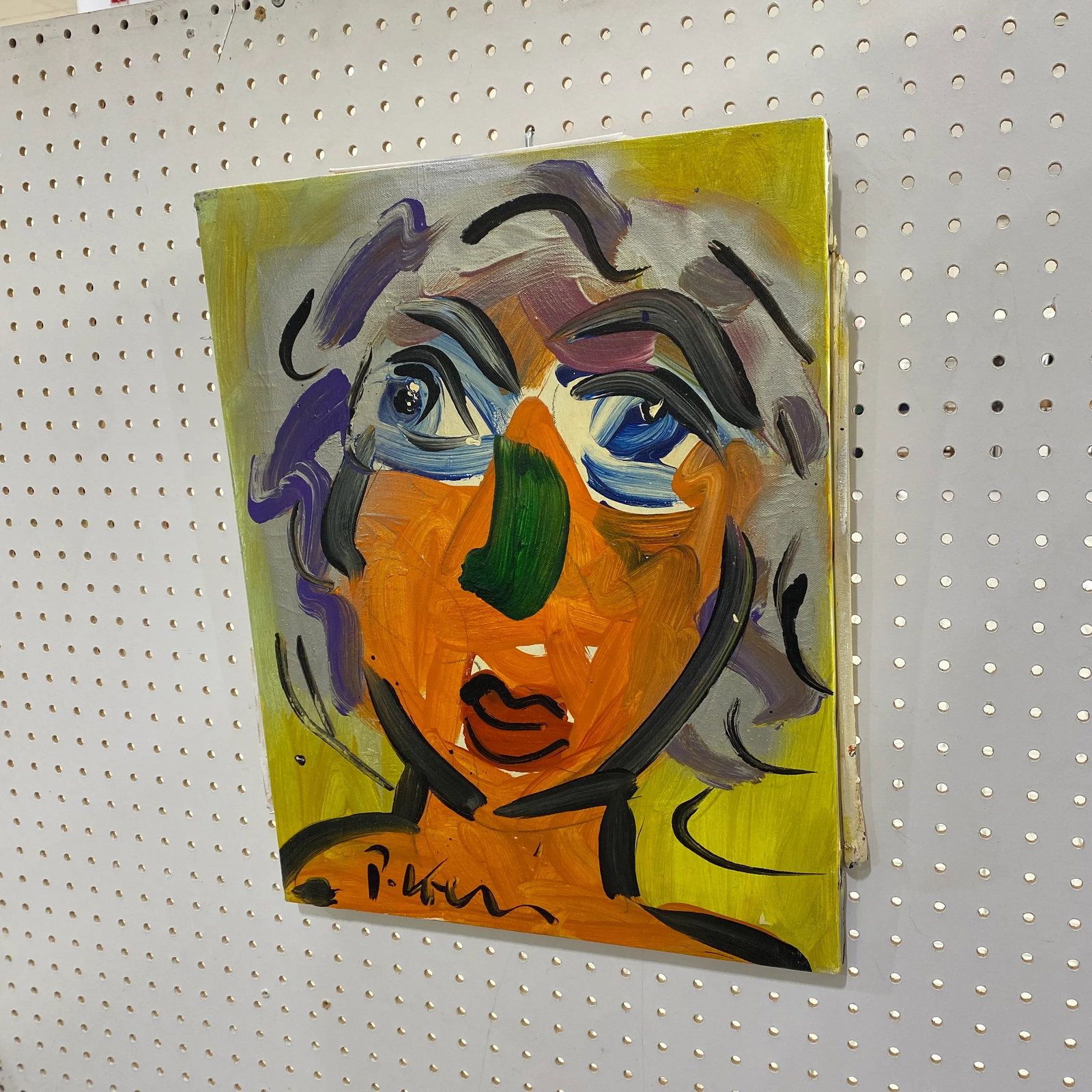 Vintage Abstract Portraiture; Original Artwork by Peter Robert Keil - 3