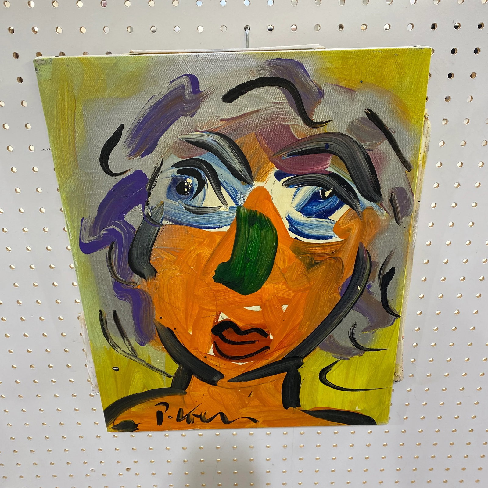 Vintage Abstract Portraiture; Original Artwork by Peter Robert Keil - 4