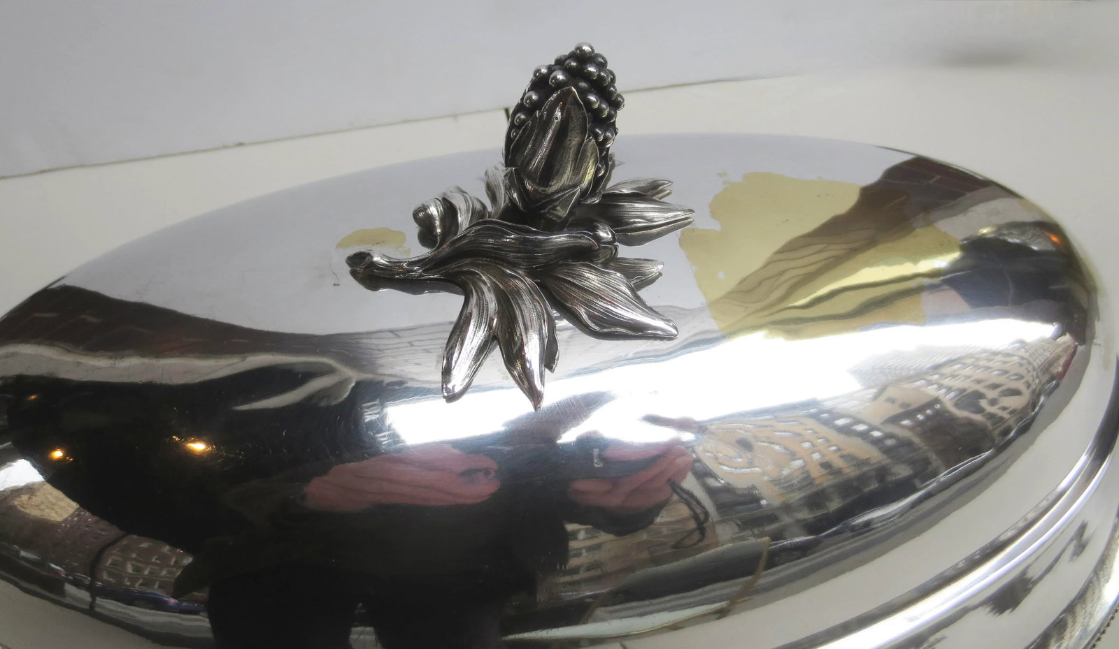 Christofle Silver Plate Serving Dome Circa 1900 - 4