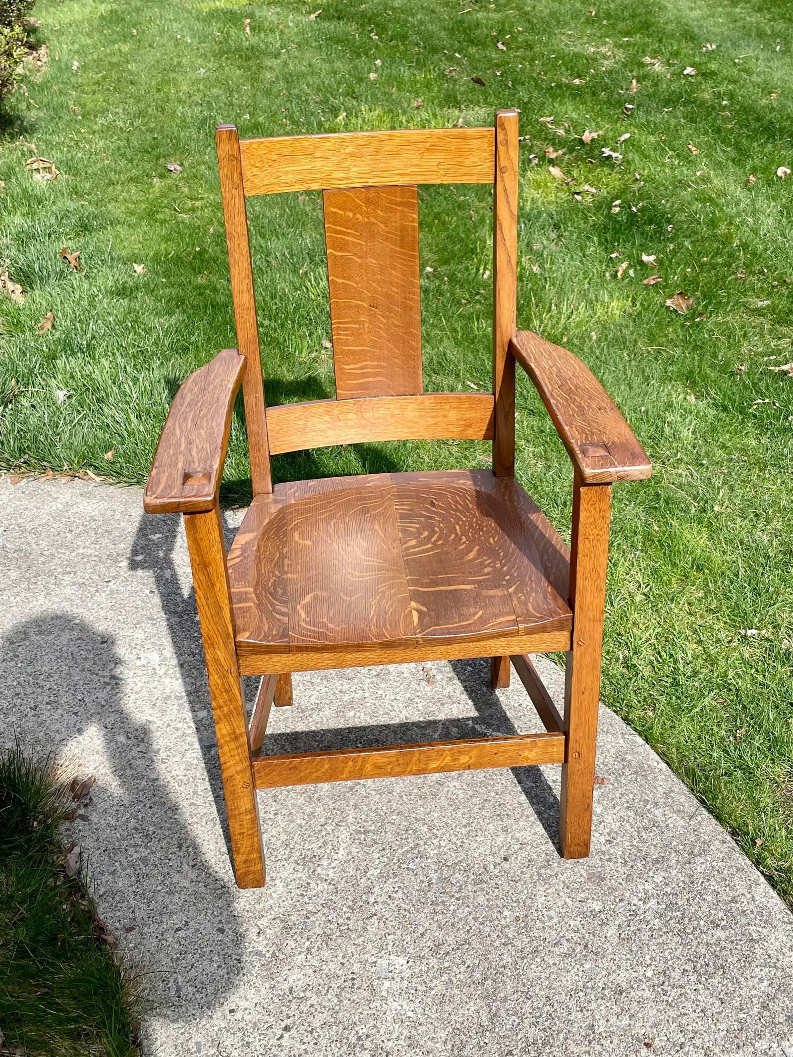 Charles Limbert Arts and Craft Armchair - 12