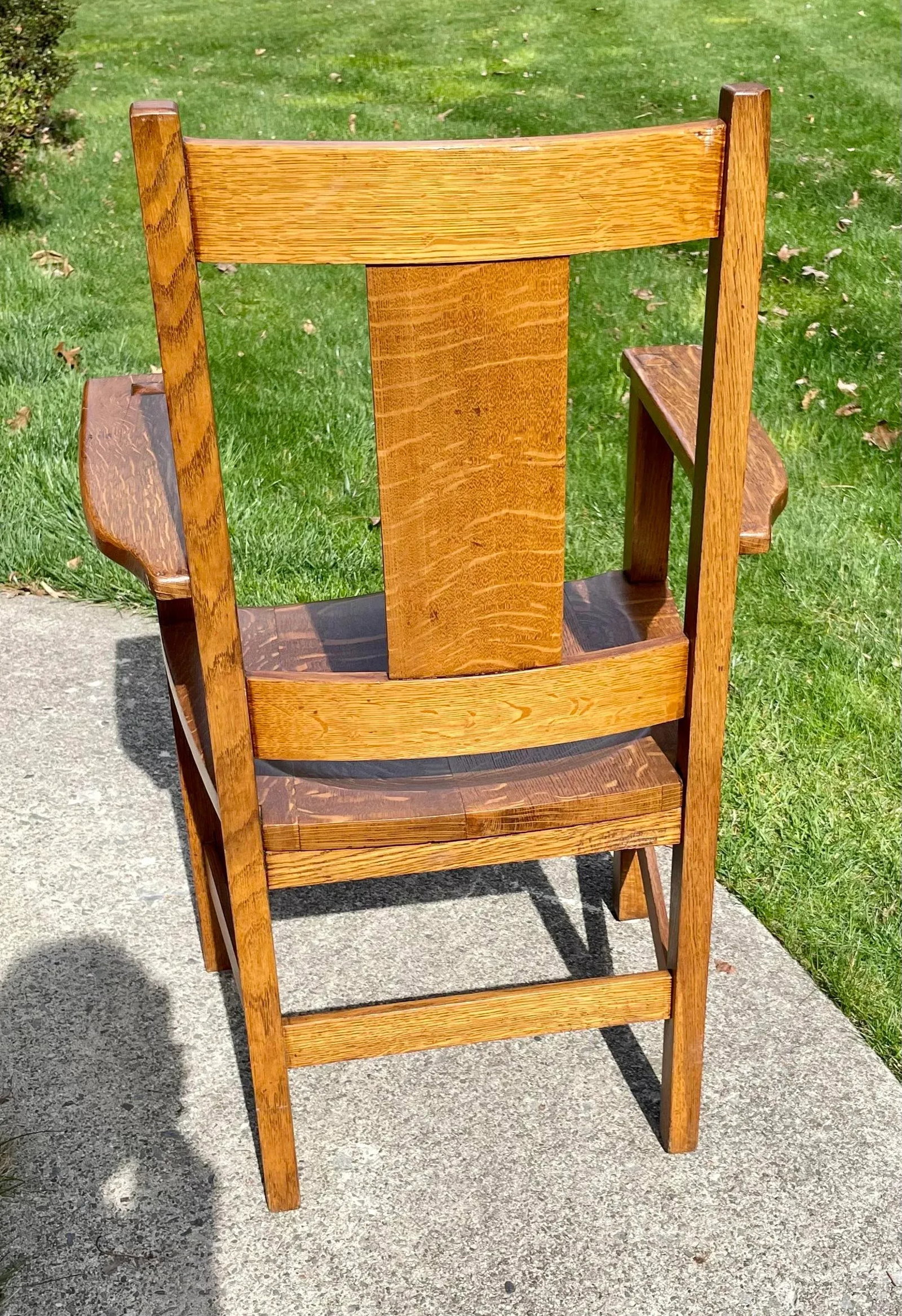 Charles Limbert Arts and Craft Armchair - 5